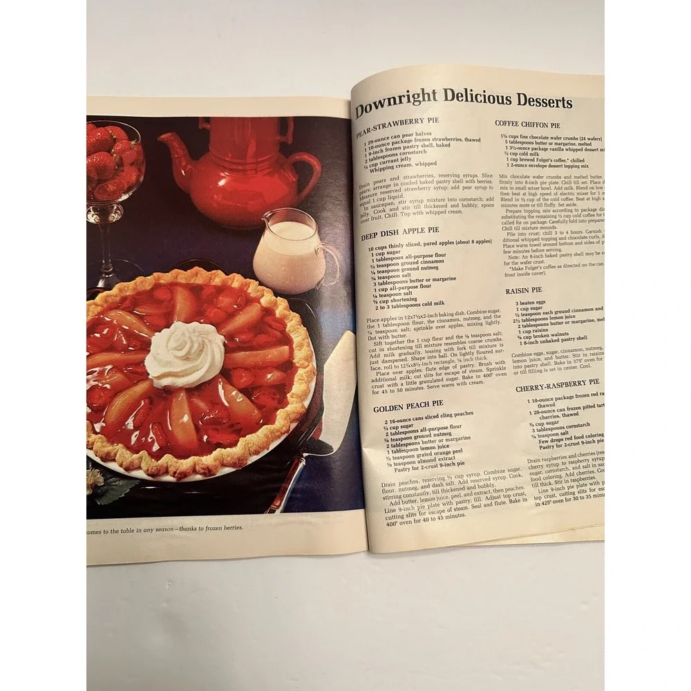 Folgers Coffee Mrs Olsons Get-Together Recipes Vintage 1973 Cookbook Pamphlet